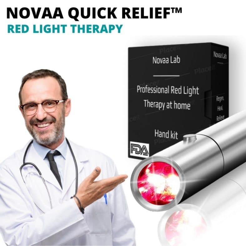 Novaa Red Light Therapy for joint arthritis pain